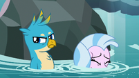 Gallus brave; Silverstream terrified S8E22