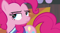 Pinkie Pie looking annoyed S9E6