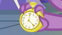 Pocketwatch in Spike's hand S9E26