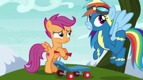 Rainbow Dash "nopony will ever call me" S6E7