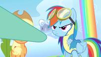 Rainbow Dash a hoof bump S3E7