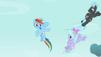 Rainbow tells other Pegasi to fly back S4E16