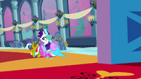 Rarity about to drop the dresses S2E26