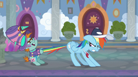 Snips stops Rainbow Dash from leaving S9E15