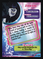 Storm King MLP The Movie trading card back