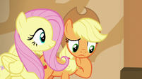 Applejack thinking for a moment S6E20