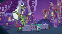 Discord "one-dimensional paper cutout" S8E10