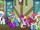 Ponies lined up at the post office MLPBGE.png