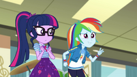 Rainbow Dash "ran here from the soccer field" EGDS5