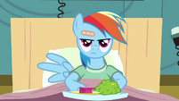 Rainbow Dash watching S02E16