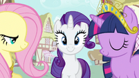 Twilight with her tiara.