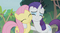 Season 8 promo image - Fluttershy and Rarity