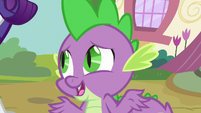 Spike "we could start hanging out again" S9E19