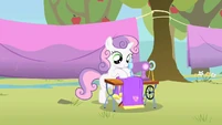 Sewing like Rarity.