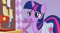 "Oh, that's really sweet of you to offer, Rarity, but I can't let you do that. It would be so much work."