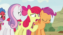 Adult Apple Bloom "and got lost!" S9E22