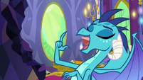 Ember tosses another gem into her mouth S7E15.png (838 KB)