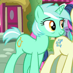 lyra heartstrings sitting