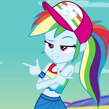 Rainbow Dash Eg Gallery My Little Pony Friendship Is Magic Wiki Fandom Rainbow dash's human counterpart appears in the my little pony equestria girls franchise. my little pony friendship is magic wiki