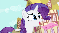 Rarity "simply buzzing with ideas" S4E23