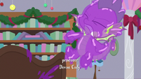 Spike struggles to get out of the goo S8E16