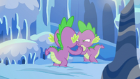 Spike touching his reflection S6E16