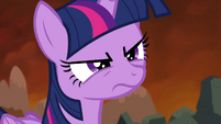 I doubt Tirek will be intimidated by that look, Twilight Sparkle.