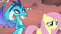 Ember and Fluttershy running out of ideas S9E9