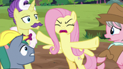 Fluttershy furious "I don't love it!" S7E5