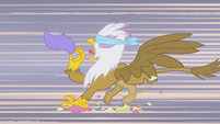 Wrong way, Gilda.