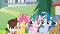 Pipsqueak and campers hear Rumble talk to CMC S7E21