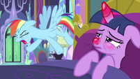 Rainbow Dash makes chicken sounds MLPS2