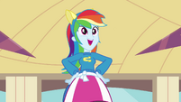 Rainbow Dash singing "all that we can be" EG