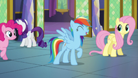 Rainbow Dash singing -let's all work together- S5E3