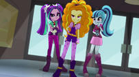 The Dazzlings arrive at Canterlot High EG2