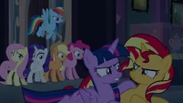 Twilight glares at Sunset Shimmer EG.png (1.06 MB)