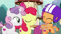 Cutie Mark Crusaders proud of themselves S6E19