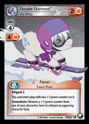 Double Diamond, Air Drop card MLP CCG