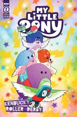 MLP Kenbucky Roller Derby issue 2 cover B