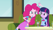 Pinkie Pie madly waving her hand EG2