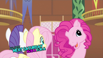 From a commercial, with Fluttershy and Rarity in place of a Pinkie Pie duplicate