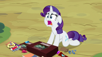 Rarity "it's the evidence against me!" S9E19