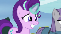 Starlight Glimmer grinning nervously S8E3