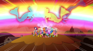 The Rainbooms send a shockwave EG2.png
