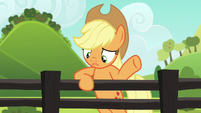 Applejack "they got used to it" S6E10