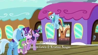 "But technically, we weren't the last ponies to save Equestria."