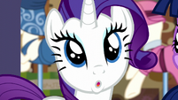Rarity in wide-eyed awe S6E9