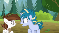 Skeedaddle "what if I get a cutie mark in it?!" S7E21
