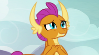 Smolder thinking about her brother S9E9