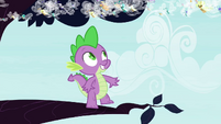 Spike watches Breezies from a tree S4E16